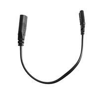 S-TROUBLE Cavo IEC 320 da 2 Pin C7 Femmina a C8 Maschio Figura 8 Cavo di prolunga adattatore di Alimentazione Cavo Digitale 30CM