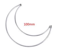 S-TROUBLE Metal Dream Catcher Moon Hoop per Fai da Te Dreamcatcher Fatto a Mano Materiale Macrame Accessori Mestieri