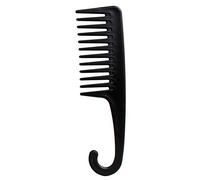S-TROUBLE Pettine a Denti Larghi Spazzola districante Pettine per Doccia con Gancio per Capelli Ricci Asciutti bagnati