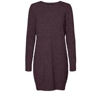 s Vmdoffy - Abito da Donna con Scollo a L, Winetasting/Dettagli: Nero Melange, XL