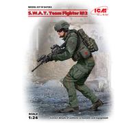 S.W.A.T. SWAT Team Fighter #3 1:24 Plastic Model Kit ICM