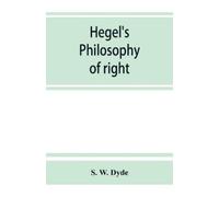 S W Dyde Hegel's Philosophy of right (Tascabile)
