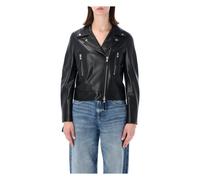 S.W.O.R.D 6.6.44 - Classic Chiodo Jacket - - Jackets - Donna - Nero - L
