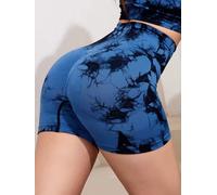S-XL Cravatta Tintura Sollevamento Pantaloncini E Sport Reggiseno Set Aderente