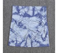 S-XL senza Cuciture Cravatta Tintura Motivo Sexy Vita Alta Shorts Casual Esterno