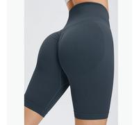 S-XL senza Cuciture Vita Alta Fitness Shorts Casual Allenamento Donna Corsa Wear