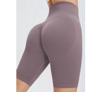 S-XL senza Cuciture Vita Alta Fitness Shorts Casual Allenamento Donna Corsa Wear