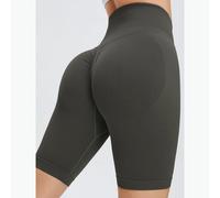 S-XL senza Cuciture Vita Alta Fitness Shorts Casual Allenamento Donna Corsa Wear