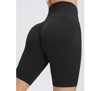 S-XL senza Cuciture Vita Alta Fitness Shorts Casual Allenamento Donna Corsa Wear