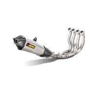 S-Y10R14-HX2T AKRAPOVIC Scarico completo non omologato YAMAHA MT-10 2016-2019