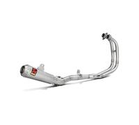 S-Y2R1-CUBSS AKRAPOVIC Scarico completo non omologato YAMAHA YZF-R25 2014-2016