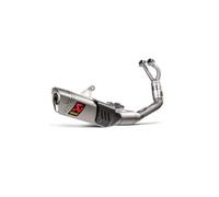 Akrapovic Slip-On Racing Line Titanio Scarico, argento