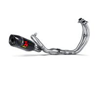S-Y7R2-AFC AKRAPOVIC Scarico completo non omologato YAMAHA XSR700 2016-2019
