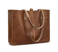 S-ZONE Donna Borsa a Tracolla Vintage Pelle di Cavallo Pazzo