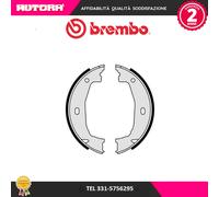 S06510 Kit ganasce, Freno stazionamento adatto a Bmw (MARCA BREMBO)..