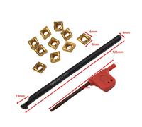 S06K-SCLCR06 Supporto Per Tornitura Di Barre Di Alesatura Per Tornio + 10 Pezzi