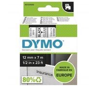 S0720500 5411313450102 DYMO 45010 Nastro standard D1 autoadesivo Nastro Nero su