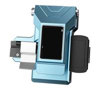 S09 One Step High Precison Fiber Optical Cleaver Cable Cutting Knife FTTT Optic Tools Cutter Automatic(Blue with Blade)