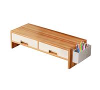 S0pporto Per Monitor Da Scrivania, Organizer Ergonomico A Doppio Cassetto, S0port0 Per Monitor Da Scrivania Per Computer, S0pp0rto Per Laptop Regolabile Con Cassetti Portaoggetti, Organizer Per Spazi