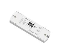 S1-D Dimmer LED Triac a 2 canali AC100V - 240V 288W, Display digitale con controller DMX512 in silicio uscita a doppio canale