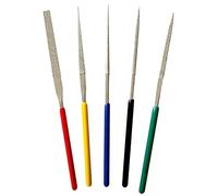 S1 Deluxe Set di 5 mini lime diamantate DI-100 grana 150 - per orologiai