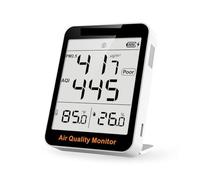 S1 Monitor a qualità 'aria interna PM2.5 Rilevatore di umidità a temperatura for casa, ufficio o scuola,Monitoraggio della sicurezza aerea