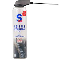 S100 2.0, lubrificante per catena bianco con cannuccia male