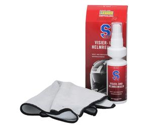 S100 Pulitore Visiere E Caschi 100ml Insieme Panno In Microfibra