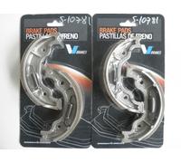 S10781 2 COPPIE GANASCE FRENO PER YAMAHA 125 YBR E/K 2000-