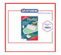 S115 COPRIASSE 130x50cm FELTROSTIL VERDE ACQUA IN COTONE CON MOLLETTONE