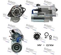 S12DE0135A2 SIDAT Motorino d'avviamento per TOYOTA