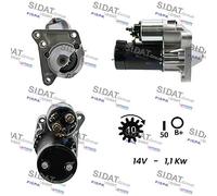 S12VA0051A2 SIDAT Motorino d'avviamento per DACIA,RENAULT
