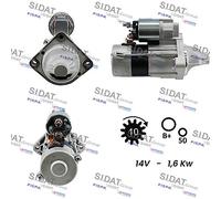 S12VA0081A2 SIDAT Motorino d'avviamento per BMW