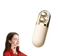 S13 Vibration Massage Bluetooth Headphones, Bluetooth 6.0 Wireless Sleep Earbuds, Invisible Ear Plugs, Equipped with a Vibration Earphone Case, Suitable for Use During Leisure Sleep (Beige)