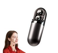 S13 Vibration Massage Bluetooth Headphones, Bluetooth 6.0 Wireless Sleep Earbuds, Invisible Ear Plugs, Equipped with a Vibration Earphone Case, Suitable for Use During Leisure Sleep (Black)