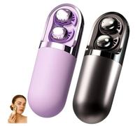 S13 Vibration Massage Bluetooth Headphones, Bluetooth Wireless Sleep Earbuds for Side Sleepers, Invisible Ear Plugs, Waterproof Vibration Earphone Case Provide Relaxation and Massage (Black+Purple)