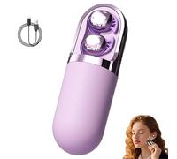 S13 Vibration Massage Bluetooth Headphones, Invisible Ear Plugs, 3 Adjustable Modes Waterproof Noise Reduction, Bluetooth Wireless Sleep Earbuds for Side Sleepers, Travel and Working (Purple)