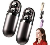 S13 Vibration Massage Bluetooth Headphones, Invisible Ear Plugs for Side Sleepers, Waterproof Vibration Earphone Case, Provide Relaxation, Ideal for Use During Leisure Sleep (Black*2)