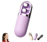 S13 Vibration Massage Bluetooth Headphones, Multifunctional Bluetooth Headset with Vibration, Bluetooth 6.0 Wireless Sleep Earbuds, Invisible Ear Plugs Providing Relaxation and Massage (Purple)