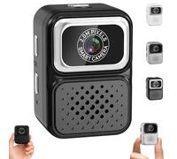 S130 Mini Digital Camera, 0.96-Inch Hd Travel Retro Compact Ccd Thumb Camera, Mini Cameras Keychain,Tiny Cameras, Porablei Digital Camers, For Students (Black,No card)