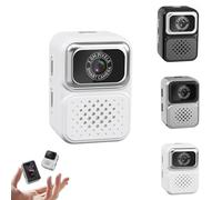 S130 Mini Digital Camera, 0.96-Inch Hd Travel Retro Compact Ccd Thumb Camera,Mini Keychain Digital Cameras, Tiny Cameras, For Travel, Concert, Study Recording (White,64)