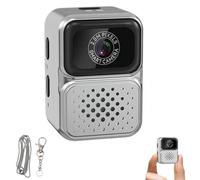 S130 Mini Digital Camera, 0.96-Inch Hd Travel Retro Compact Thumb Camera, Keychain Cameras, Travel Study Record, For Students & Travelers, The Perfect Creative Gift (Pure machine,Gray)