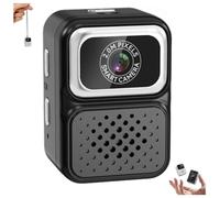 S130 Mini Digital Camera, 0.96-Inch HD Travel Retro Compact Thumb Camera, Tiny Cameras Keychain, 32/64/128GB Storage, for Travel Study Recording (No card,Black)