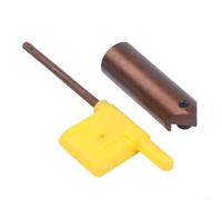 S14X Portautensili per tornitura CNC per inserti SCMCN09 SCACR09 SCACL09, diametro del gambo 14 mm, set di barre di alesatura interna esterna per tornio in metallo (S14X-SCMCN09-45L)