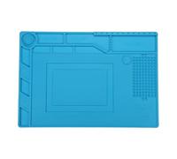S150 Tappetino di isolamento termico grande in silicone per saldatura per postazione di lavoro di riparazione elettronica anti lavoro statico in silicone