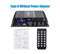 S188 2 * 400W + 200W Bluetooth HiFi Power Amplificatori stereo Home Car Audio 12V Amplificatore del suono digitale BASSO Lettore musicale(Without Adapter)