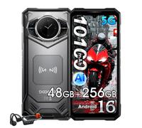 S200 VIP Android 16 Rugged Smartphone Con Auricolari, 48GB+256GB/2TB Telefono indistruttibile 5G,10100mAh 33W, 6.72" FHD+ Display Telefono Cellulare in offerta, 100MP AI Fotocamera, NFC/GPS/OTG, Nero