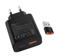 S24 45W USB-C Caricabatterie veloce 18W USB-A Adattatore Per:Motorola Google xiaomi Samsung Galaxy S25 S24 S23 S22 S21 S20 A56 A55 A54 Telefono cellulareSpina di ricarica Spina ricarica Adattatore