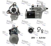 S24DE0046A2 SIDAT Motorino d'avviamento per IVECO