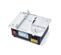 S3 Mini pannello da tavolo sega for la lavorazione del legno piccolo banco elettrico sega a mano fai da te hobby modello artigianato utensile da taglio 775 motore 63 mm / 2,5 pollici Per tagliare e sb